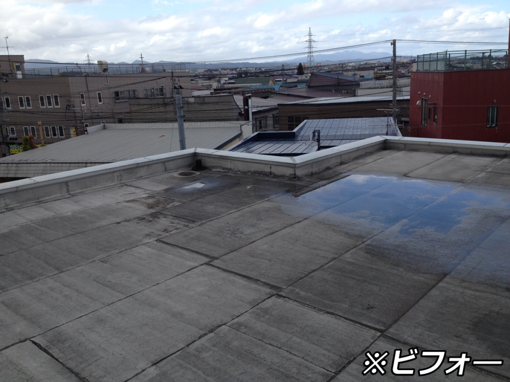屋根防水修繕工事その１（施行前）